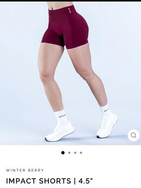 Impact Shorts in Winter Berry